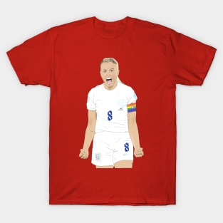 Leah Williamson England Captain Euro 22 T-Shirt